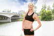 Photo: Portrait of woman in sportswear Portrait of woman in sportswear