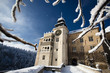 Pieskowa Skala -  Landmark of Poland in a winter scenery
