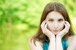 beautiful young woman