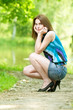 beautiful young woman