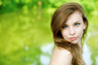 beautiful young woman