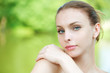 beautiful young woman