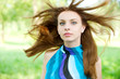 beautiful young woman