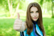 beautiful young woman