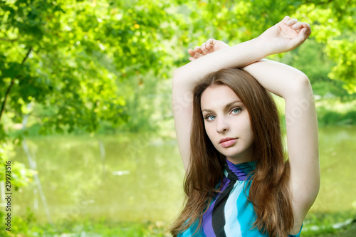 Photo: beautiful young woman beautiful young woman