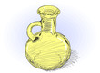 Carafe - vector rough illustration