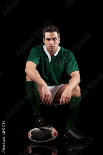 Photo: Rugby Player Rugby Player
