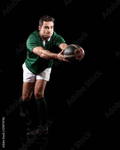 Photo: Rugby Player Rugby Player