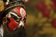 Chinese traditional opera actor with painting face Chinese traditional opera actor with painting face