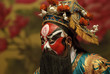 Chinese traditional opera actor with painting face Chinese traditional opera actor with painting face