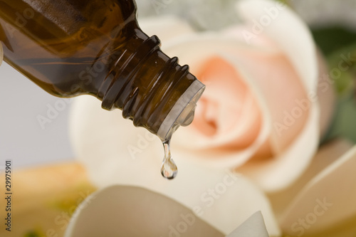 Photo: Essential oil for aromatherapy Essential oil for aromatherapy
