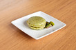Macaron pistache Macaron pistache