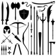 Ancient Weapon Tool Equipment Set
