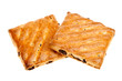 whole wheat cookies with fruit isolated whole wheat cookies with fruit isolated