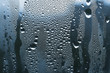 water drops on glass water drops on glass