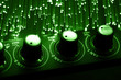 Fiber optics background with lots of light spots Fiber optics background with lots of light spots