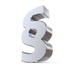 Metallic Paragraph Sign