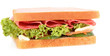 Sandwich isolated on white