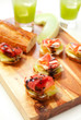 Ham and Melon Appetizers