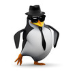 3d Penguin does his dance 3d Penguin does his dance