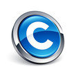 icône bouton internet copyright icône bouton internet copyright