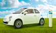Illustrazione: Electric car Electric car