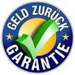 Illustration: Geld zurück Garantie Button/Plakette Geld zurück Garantie Button/Plakette
