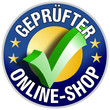 Illustration: Geprüfter Online Shop Button/Plakette Geprüfter Online Shop Button/Plakette