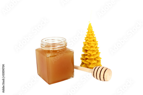 Photo: Natural products made of honeybees Natural products made of honeybees