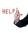 Help! écrit durant une présentation