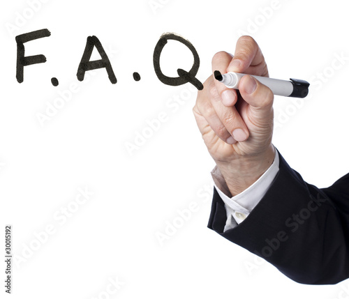 Photo: F.A.Q frequent asked questions F.A.Q frequent asked questions