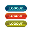 logout sortir quitter bouton picto logo internet design web