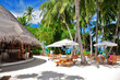 Malediven - Strandbar