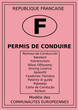 Permis de conduire Français
