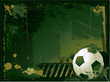 Grunge soccer background Grunge soccer background