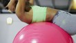 Video: Young black woman in fitness club Young black woman in fitness club