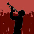 Trumpeter player