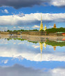 St. Peter and Paul fortress with reflection