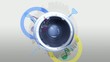 Animation speaker note de musique
