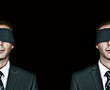 blindfolded