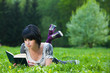 Woman at park Woman at park