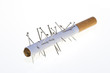 Voodoo cigarette, or is this acupuncture?