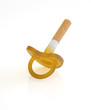 Dummy cigarette. Graphic analogy of addiction.