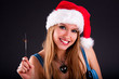 Cute Christmas girl