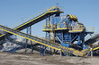 Conveyor belt in the quarry