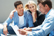 Young couple meeting with financial consultant Young couple meeting with financial consultant