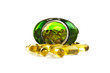 Omega 3 capsules in a bottle Omega 3 capsules in a bottle