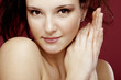 Young beautiful woman