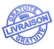 Livraison Gratuite (bleu) Livraison Gratuite (bleu)