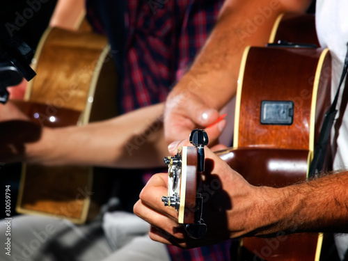Photo: Playing guitar Playing guitar
